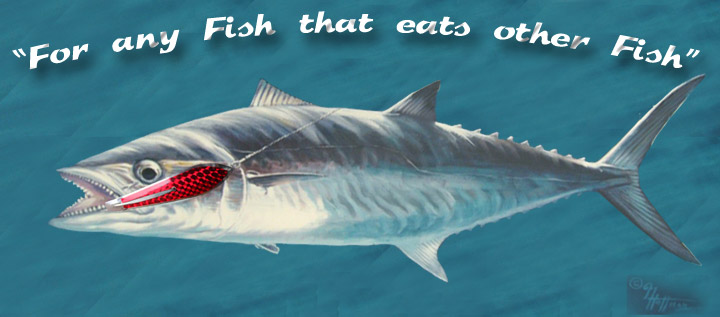 The DRONE Spoon, the original artificial fishing lure by L. B. Huntington